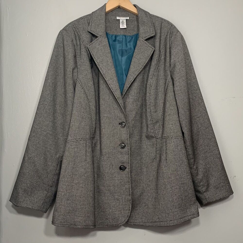 Maggie Barnes For Catherines Plus Size 2x Houndst… - image 1